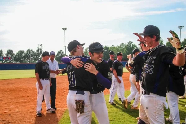 baseball celebration team